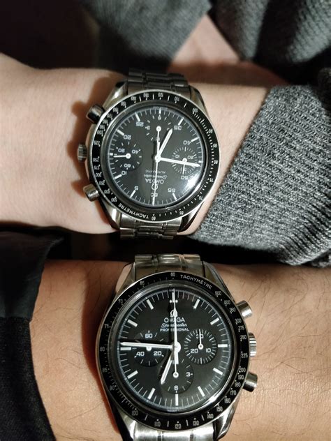 omega speedmaster 38 on wrist|Omega Speedmaster reduced lug width.